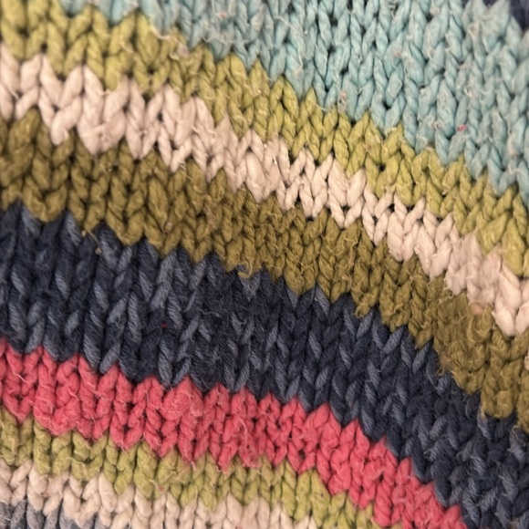 Lizwear comfy colorful zip up oversized cardigan size M - Picture 4 of 5